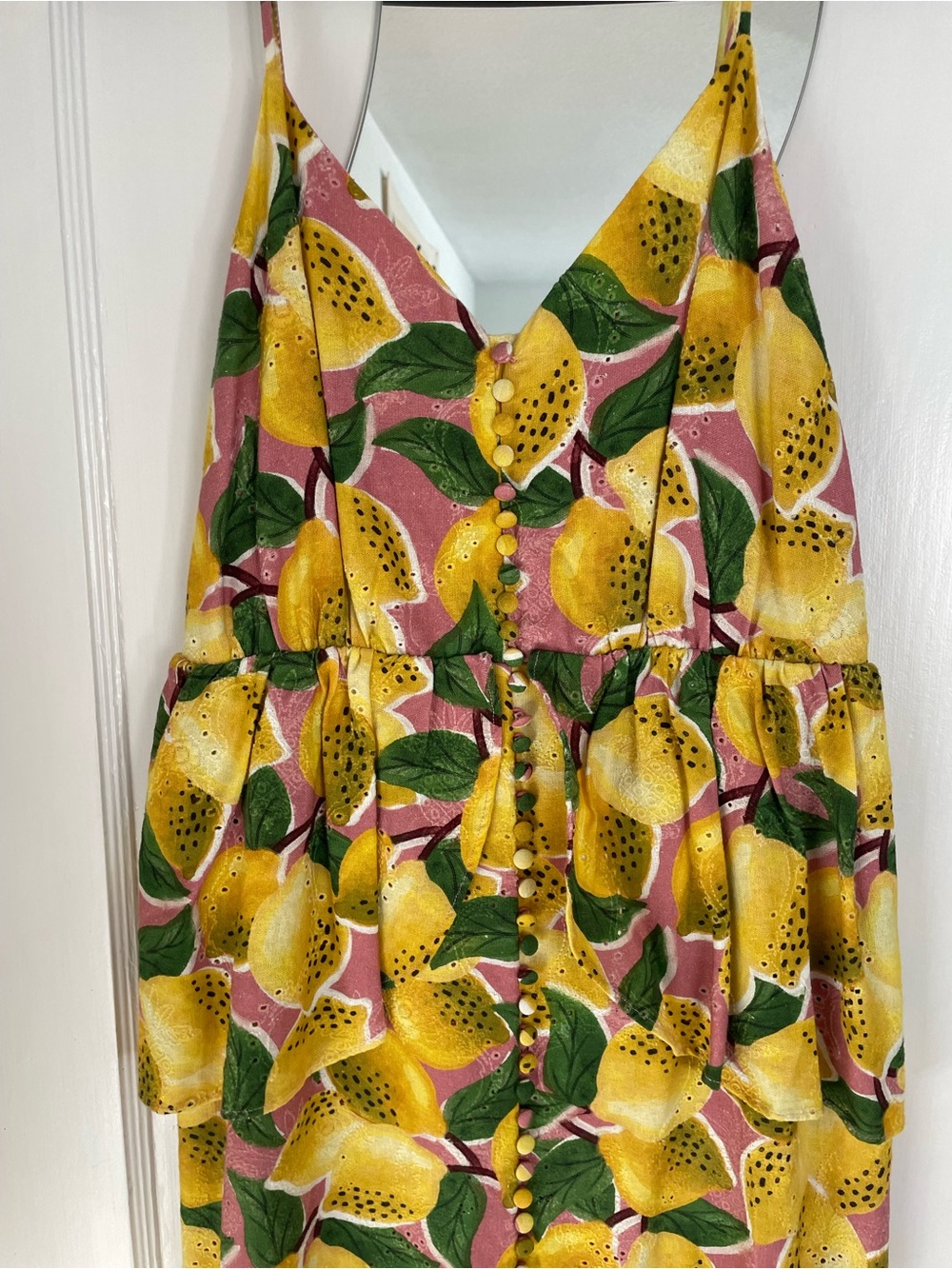 Farm Rio Lemon Dress - Picture 2 of 5